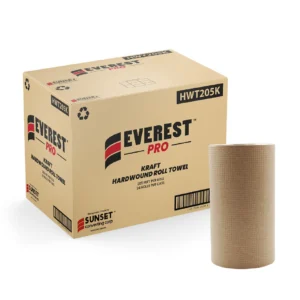 1 Ply Hand Towel Rolls - Kraft (24 Rolls) - Everest