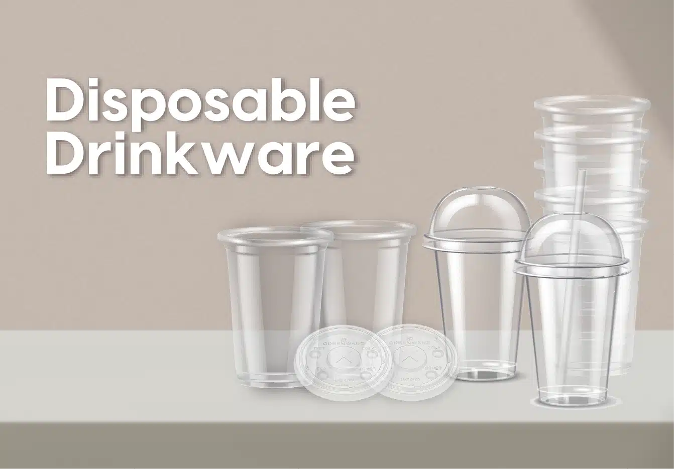 Disposable Cups and Drinkware Bulk Orders — Krates Canada