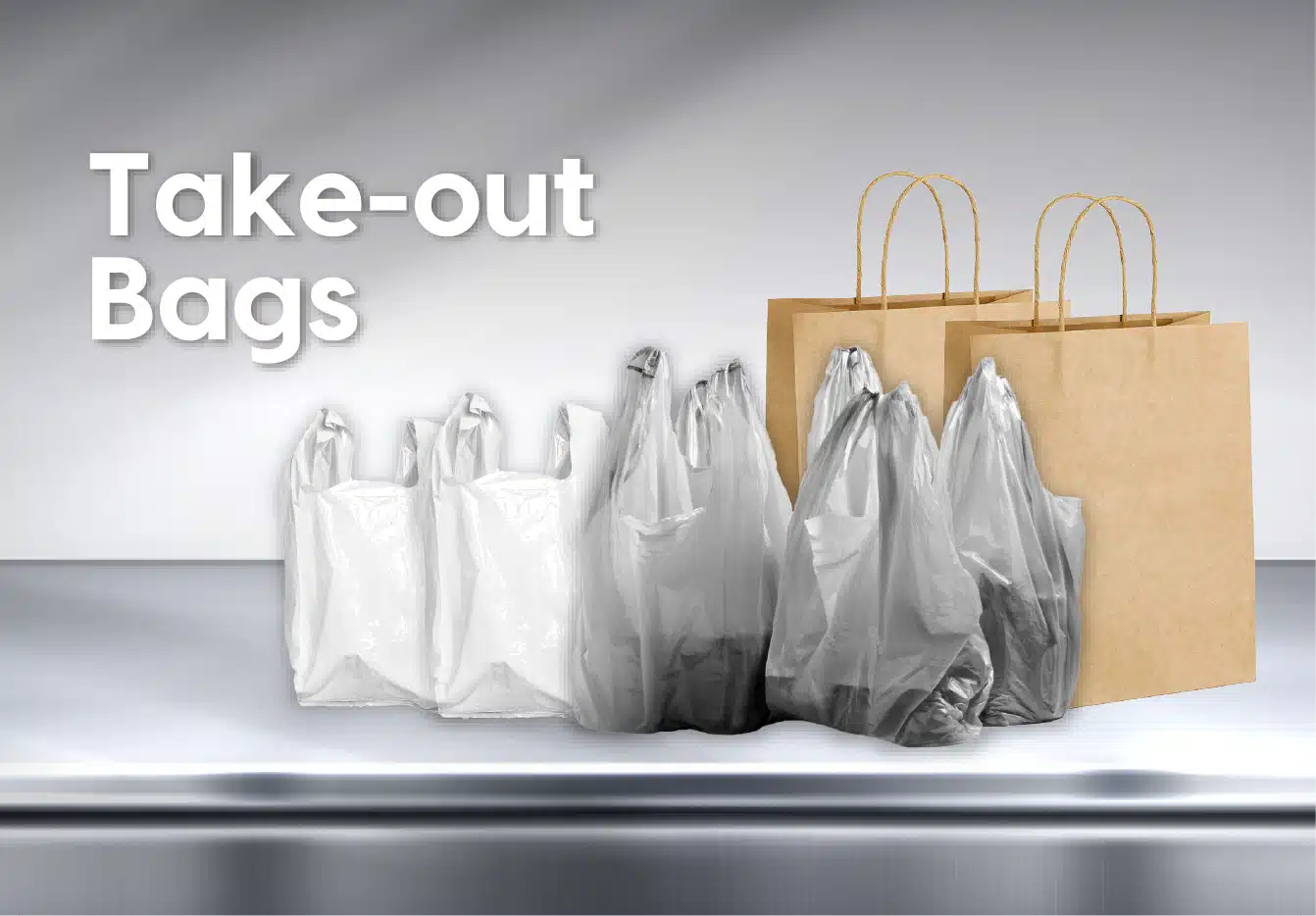 Bulk Take-Out Bags for Food Service — Krates Canada